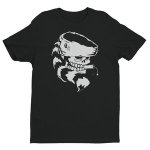 Raccoon Skin Cap Skull Tee