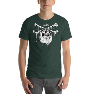 Inverted Skull and Bones 322 tee