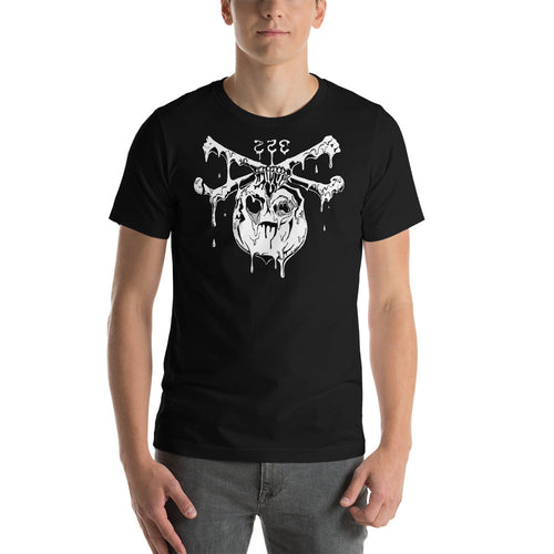 Inverted Skull and Bones 322 tee