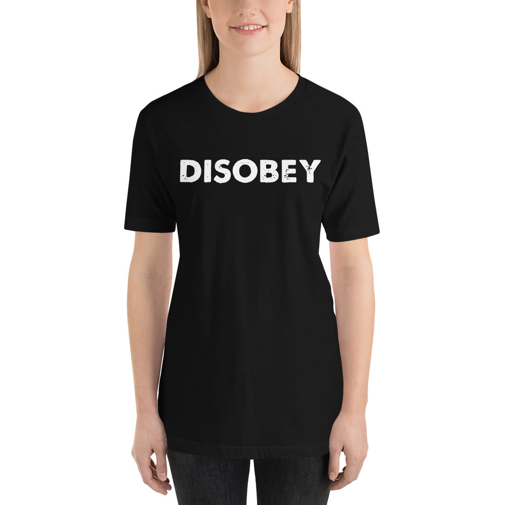 DISOBEY plain tee