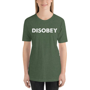 DISOBEY plain tee