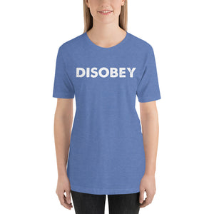 DISOBEY plain tee